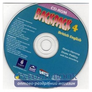 Диск Backpack 4 CD-Rom ISBN 9780582893863