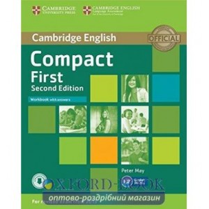 Робочий зошит Compact First 2nd Edition Workbook with key with Downloadable Audio ISBN 9781107428560