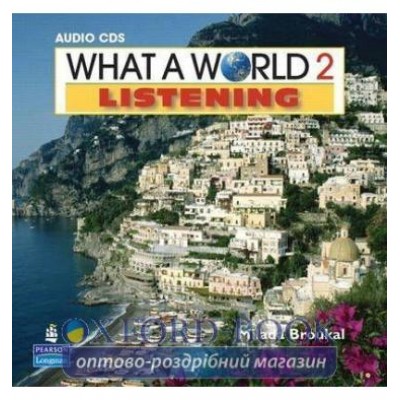 Диск What a World Listening 2 Class Audio CD ISBN 9780132548366 замовити онлайн