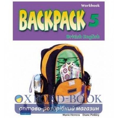 Робочий зошит Backpack 5 Workbook ISBN 9781405800198 заказать онлайн оптом Украина