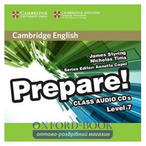 Диск Cambridge English Prepare! 7 Class Audio CDs (3) Styring, J ISBN 9780521180429