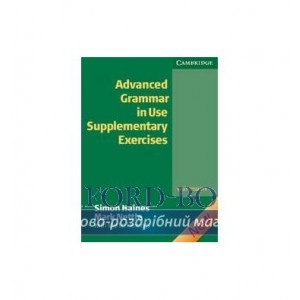 Граматика Advanced Grammar in Use 2nd Edition Supplementary Exercises with answers ISBN 9780521788076