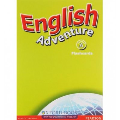 Картки English Adventure Starter A Flashcards ISBN 9780582791435 замовити онлайн