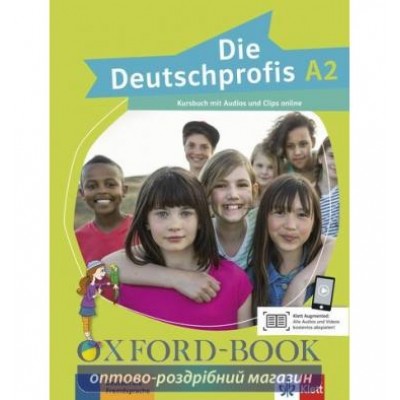 Підручник Die Deutschprofis A2 Kursbuch + Online-Hormaterial ISBN 9783126764803 замовити онлайн
