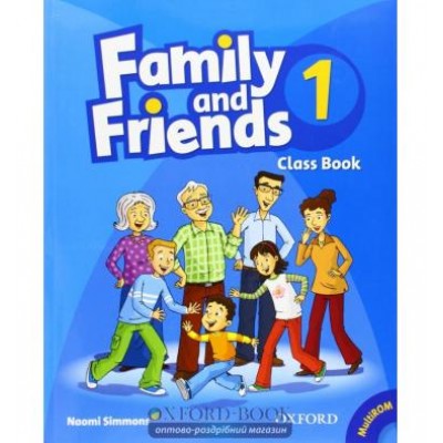 Підручник Family & Friends 1 Class Book with Multi-ROM ISBN 9780194812078 заказать онлайн оптом Украина