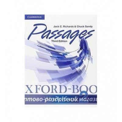 Робочий зошит Passages 3rd Edition 2 Workbook Richards, J ISBN 9781107627260 замовити онлайн