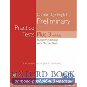 Підручник PET Practice Tests Plus 3 Student Book+CD ISBN 9781408267943