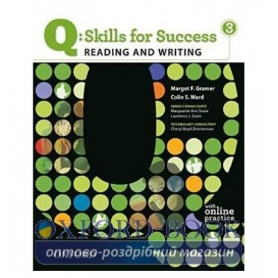 Підручник Skills for Success Reading and Writing 3 Students Book with Online Practice ISBN 9780194756242 замовити онлайн