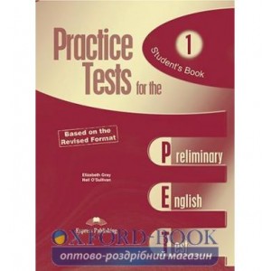 Підручник Practice Tests for the PET 1 Students Book ISBN 9781844663439