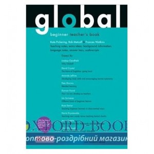 Книга для вчителя Global Beginner Teachers Book with Teachers Resource Disc and eBook Pack ISBN 9781786327413