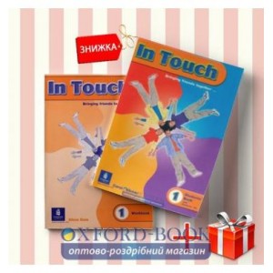 Книги In Touch 1 Students Book & workbook (комплект: Підручник и Робочий зошит) Pearson-Longman ISBN 9780582501959-1