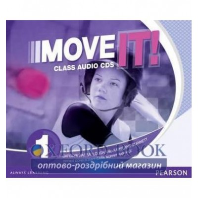 Диск Move It! 1 Class CDs (3) adv ISBN 9781447982555-L замовити онлайн