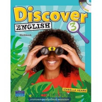 Робочий зошит discover english 3 workbook with cd заказать онлайн оптом Украина