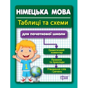 Таблицы и схемы для младшей школы Немецкий язык для учеников начальных классов