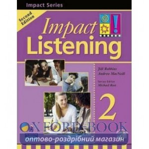 Підручник Impact Listening 2 Student Book + CD ISBN 9789620058028