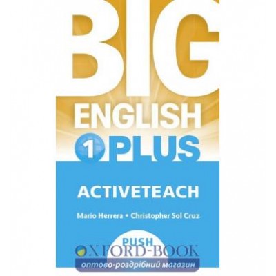 Диск Big English Plus 1 Active Teach ISBN 9781292164991 замовити онлайн
