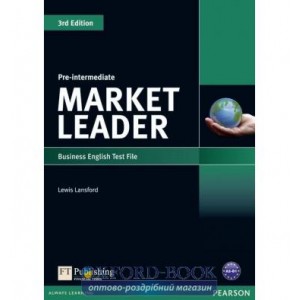 Книга Market Leader 3rd Edition Pre-Intermediate Test File ISBN 9781408219904