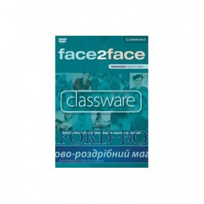 Face2face Intermediate Classware DVD-ROM (single classroom) Redston, Ch ISBN 9780521727044 заказать онлайн оптом Украина