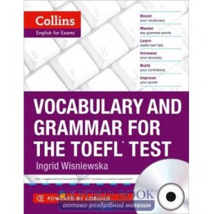 Граматика Vocabulary and Grammar for the TOEFL Test with Audio Available Online Wisniewska, I ISBN 9780007499663