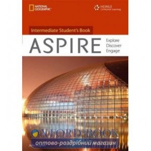 Підручник Aspire Intermediate Students Book with DVD Dummett, P ISBN 9781133564478