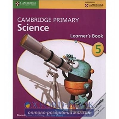 Книга Cambridge Primary Science 5 Learners Book Baxter, F. ISBN 9781107663046 замовити онлайн