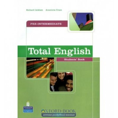 Підручник Total English Pre-Interm Student Book+DVD ISBN 9781405815628 заказать онлайн оптом Украина