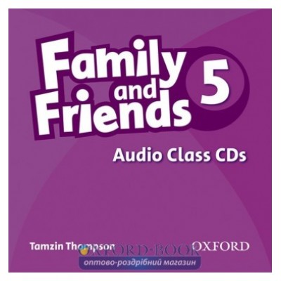 Family & Friends 5 Class CDs ISBN 9780194802925 заказать онлайн оптом Украина