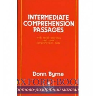 Книга Comprehension Passages Intermediate ISBN 9780582523869 заказать онлайн оптом Украина