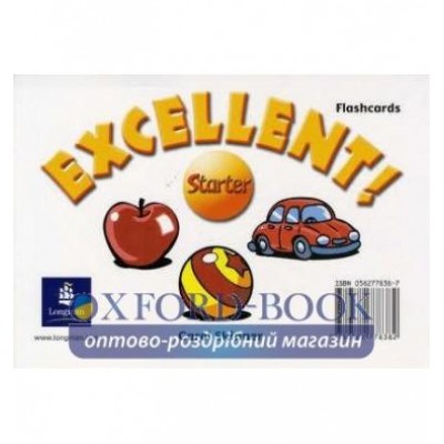 Картки Excellent Starter Flashcards ISBN 9780582778382 замовити онлайн