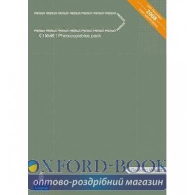 Книга Premium C1 Teachers Copiable Pack ISBN 9781405849074 замовити онлайн