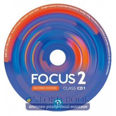 Диск Focus 2nd ed 2 Class Audio CDs ISBN 9781292233864 замовити онлайн