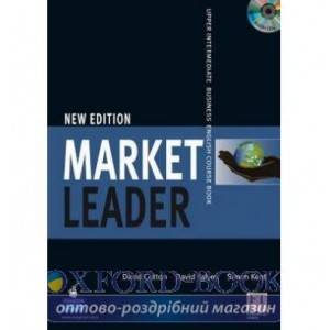 Підручник Market Leader Upper-Interm New Student Book+CD ISBN 9781405881401