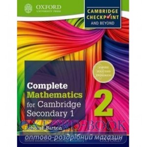 Підручник Complete Mathematics for Cambridge Lower Secondary 2 Students Book ISBN 9780199137077