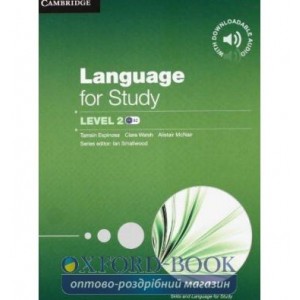 Підручник Language for Study 2 B2 Students Book with Downloadable Audio ISBN 9781107694668
