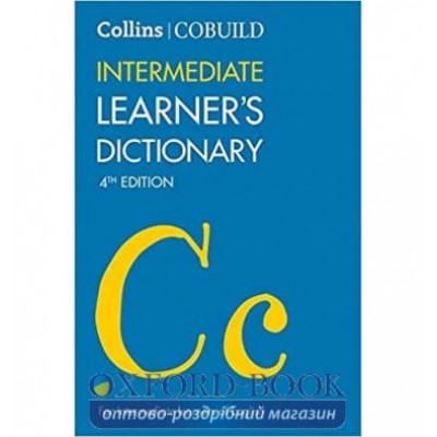 Книга Collins Cobuild Intermediate Learners Dictionary 4th Edition ISBN 9780008253202 купить оптом Украина