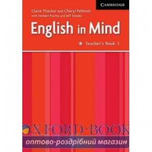 Книга для вчителя English in Mind 1 teachers book ISBN 9780521750516