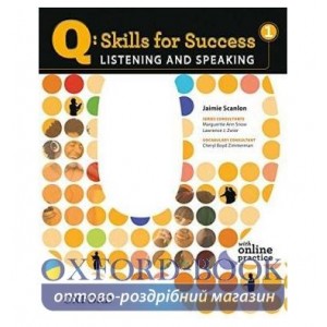Підручник Skills for Success Listening and Speaking 1 Students Book with Online Practice ISBN 9780194756105