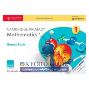 Книга Cambridge Primary Mathematics 1 Games Book with CD-ROM ISBN 9781107646407