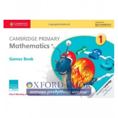 Книга Cambridge Primary Mathematics 1 Games Book with CD-ROM ISBN 9781107646407 заказать онлайн оптом Украина