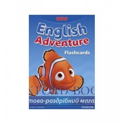 Картки New English Adventure Starter A+B Flashcards ISBN 9781447949213 замовити онлайн