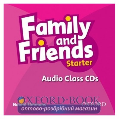 Family & Friends Starter Class CDs ISBN 9780194811989 заказать онлайн оптом Украина