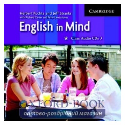 Книга English in Mind 3 Class Audio CD(2) ISBN 9780521545068 заказать онлайн оптом Украина