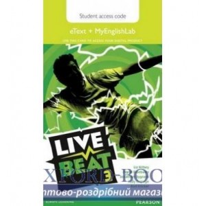 Книга Live Beat 3 MyEnglishLab Access Card ISBN 9781447952879