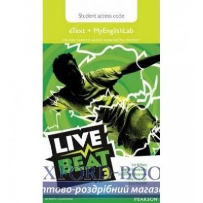 Книга Live Beat 3 MyEnglishLab Access Card ISBN 9781447952879 заказать онлайн оптом Украина