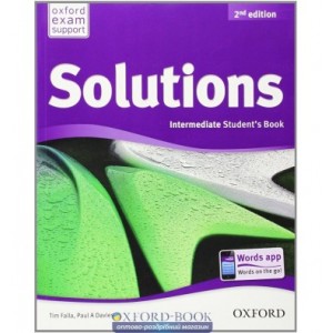 Підручник Solutions 2nd Edition Intermediate Students Book Falla, T ISBN 9780194552882