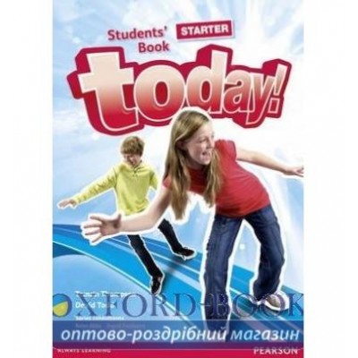 Підручник Today! Starter Student Book Standalone ISBN 9781447901051 заказать онлайн оптом Украина