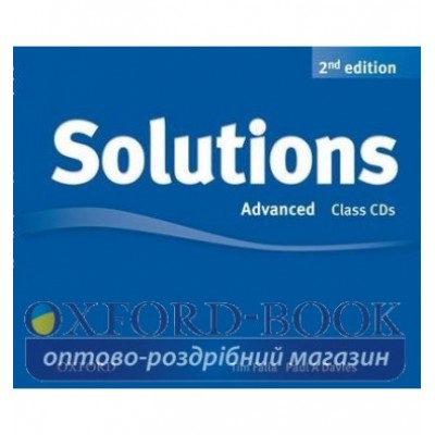 Диск Solutions 2nd Edition Advanced Class CD (4) ISBN 9780194554275 замовити онлайн