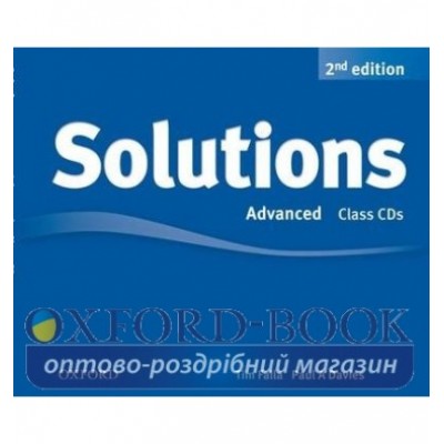 Диск Solutions 2nd Edition Advanced Class CD (4) ISBN 9780194554275 заказать онлайн оптом Украина