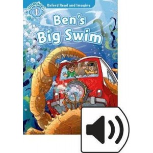 Книга с диском Ben’s Big Swim with Audio CD Paul Shipton ISBN 9780194017343