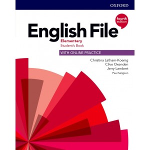 Підручник English File 4th Edition Elementary Students Book with Students Resource Centre ISBN 9780194031592